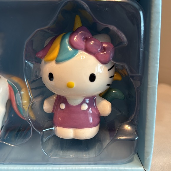 Blue Sky Clayworks Hello Kitty & Unicorn Salt & Pepper Shakers New in Package - Picture 5 of 12